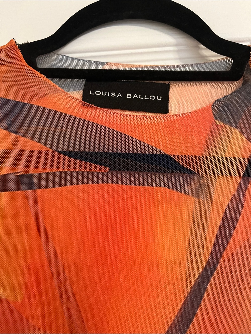 Louisa Ballou Heatwave Sheer Mini Dress - Picture 4 of 10